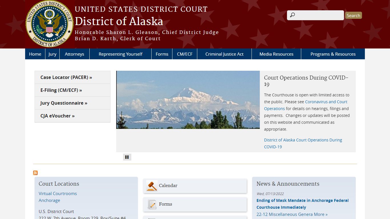 District of Alaska | United States District Court